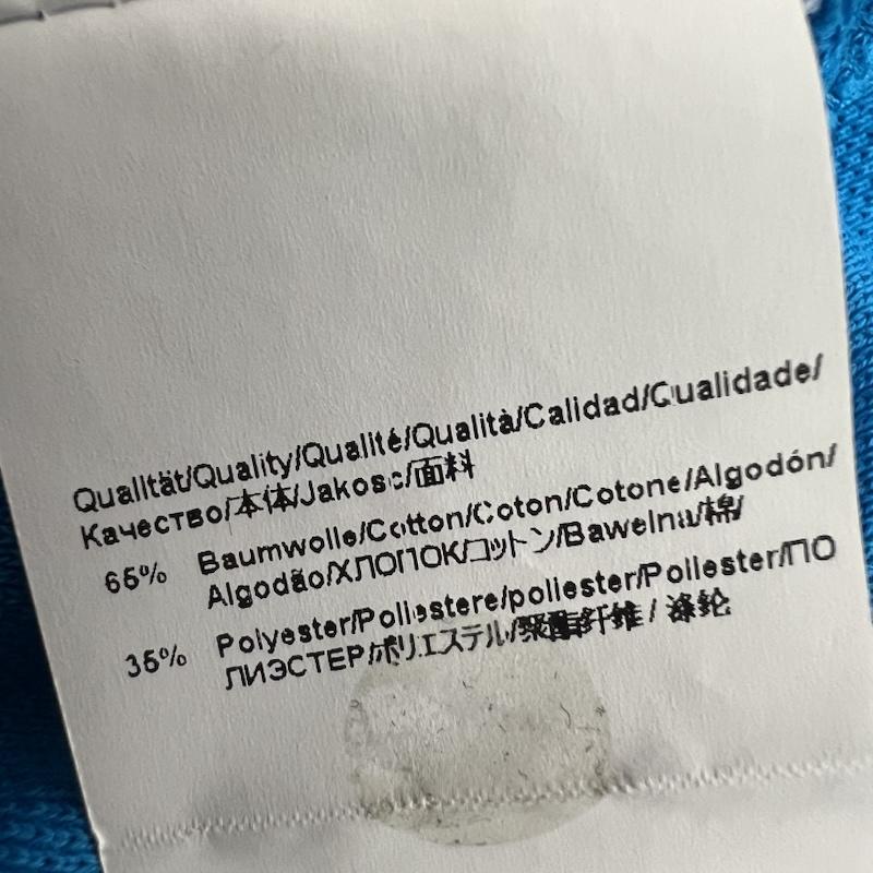 ヒューゴボス HUGO BOSS ポロシャツ 半袖 ワンポイントロゴ 鹿の子 ポロシャツ M 水色 / ライトブルー / メンズ USED 古着 中古 50161929