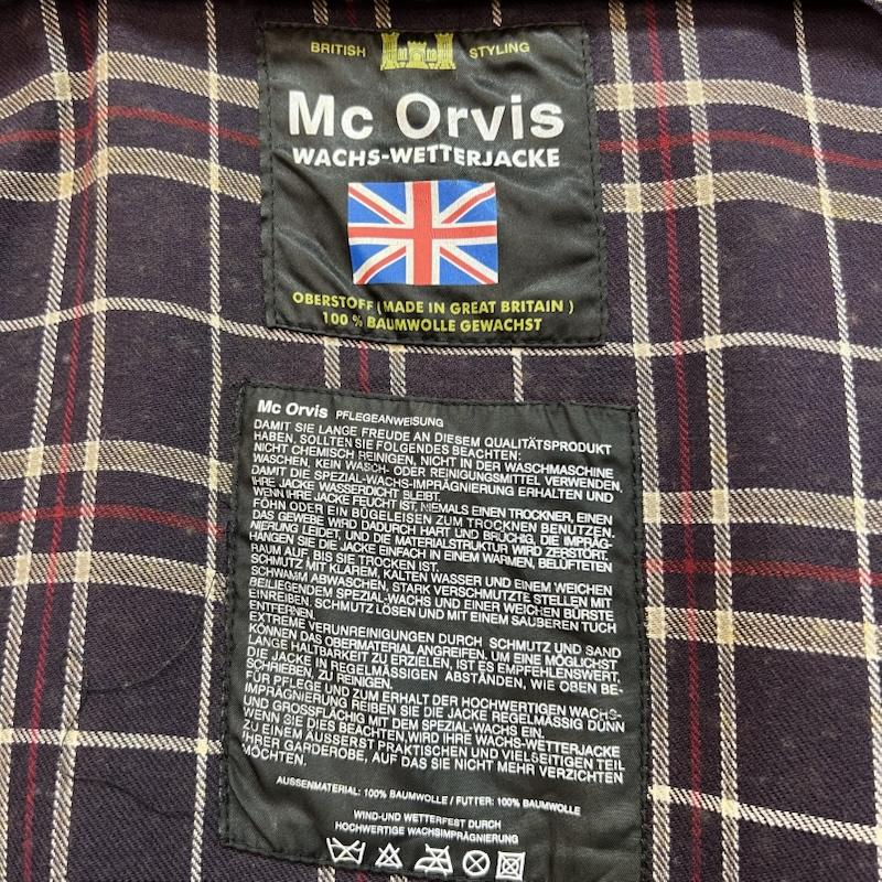 古着 USED ジャケット、上着 ジャンパー、ブルゾン Mc Orvis マックオルビス オイルドジャケット イギリス製 L メンズ USED 古着 中古 50161934