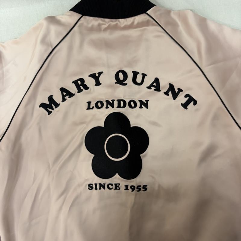 マリークヮント MARY QUANT ジャケット、上着 ジャンパー、ブルゾン 224-551701-090-3 サテンロゴブルゾン pink M(38) M ロゴ、文字 桃 / ピンク / pink レディース USED 古着 中古 50161992