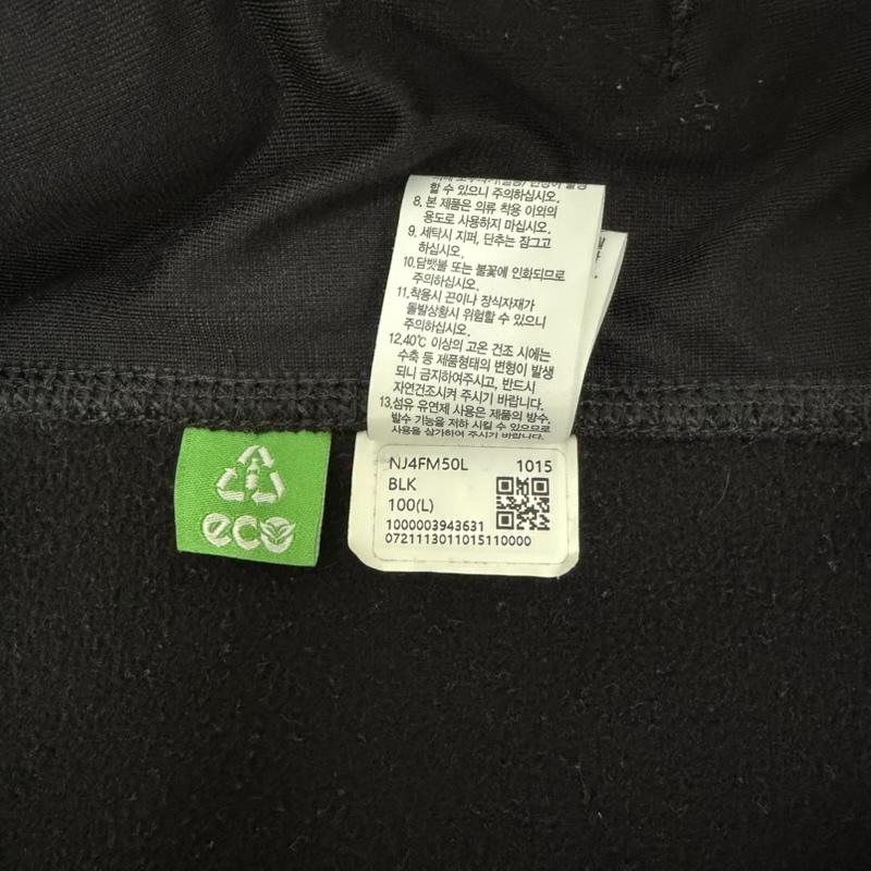 ザノースフェイス THE NORTH FACE ジャケット、上着 ジャンパー、ブルゾン NJ4FM50L WHITE LABEL RIMO FLEECE JACKET black L L ロゴ、文字 黒 / ブラック / black メンズ USED 古着 中古 50162001
