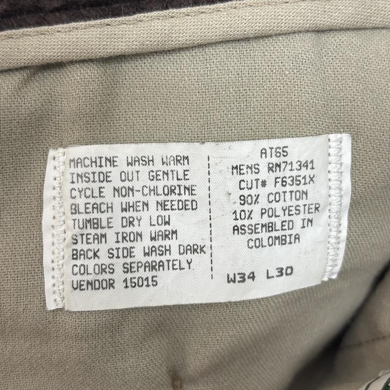 エルエルビーン L.L.Bean ボトムス ボトムス 90年代 ビンテージ コロンビア製 太畝 コーデュロイ パンツ 2タック 90s VINTAGE 34インチ 茶 / ブラウン / brown メンズ USED 古着 中古 50162036