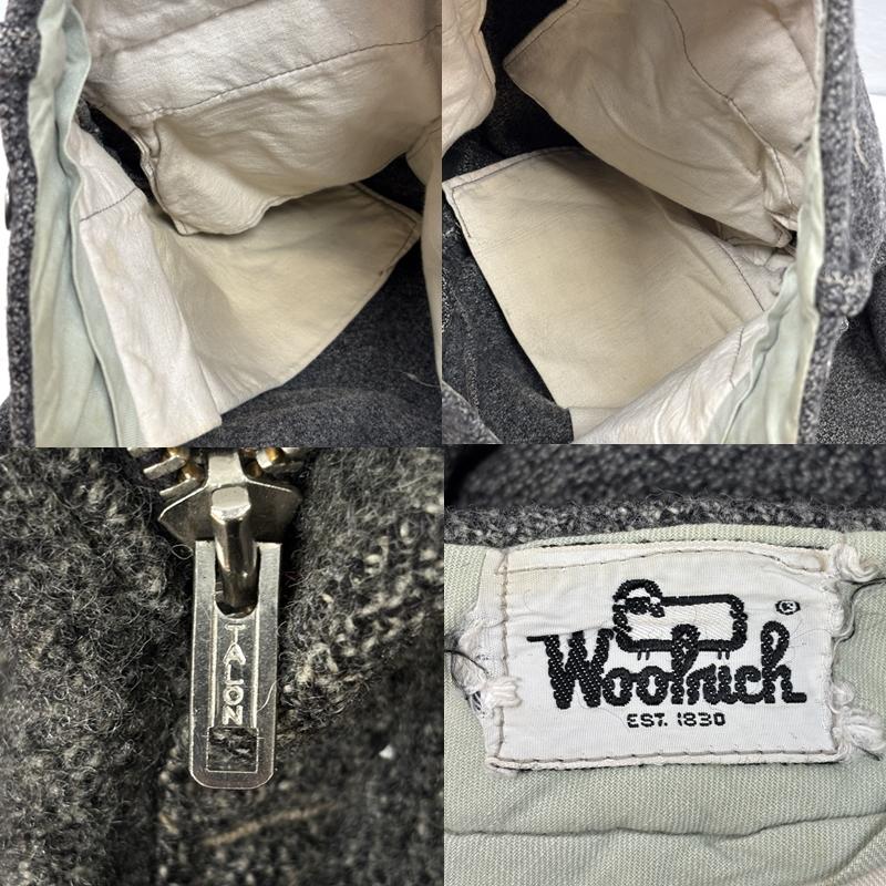ウールリッチ WOOLRICH ボトムス ボトムス 70-80年代 ビンテージ TALON ウール テーパード トラウザーパンツ 70s 80s VINTAGE - メンズ USED 古着 中古 50162043