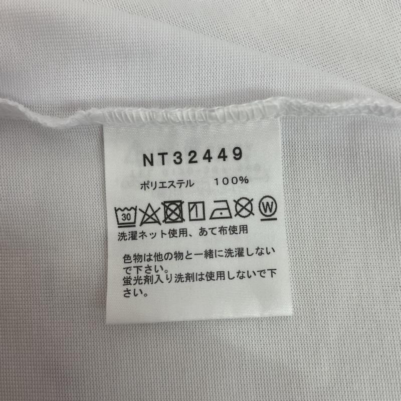 ザノースフェイス THE NORTH FACE Tシャツ 半袖 フロント ビッグ ブランド ロゴ Tシャツ 背面 ワンポイント ロゴ XL 無地 X ロゴ、文字 X プリント 白 / ホワイト / white メンズ USED 古着 中古 50162075