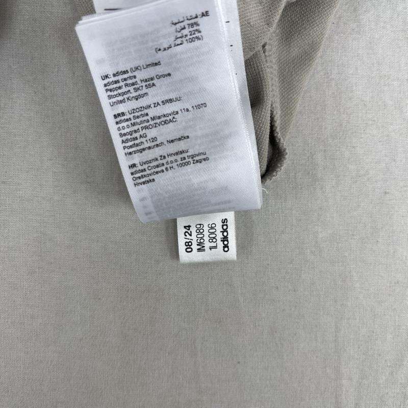 フィアーオブゴッド Fear of God Tシャツ 半袖 adidas コラボ スリーストライプス プリント Tシャツ im6089 S ベージュ / ベージュ / beige メンズ USED 古着 中古 50162202