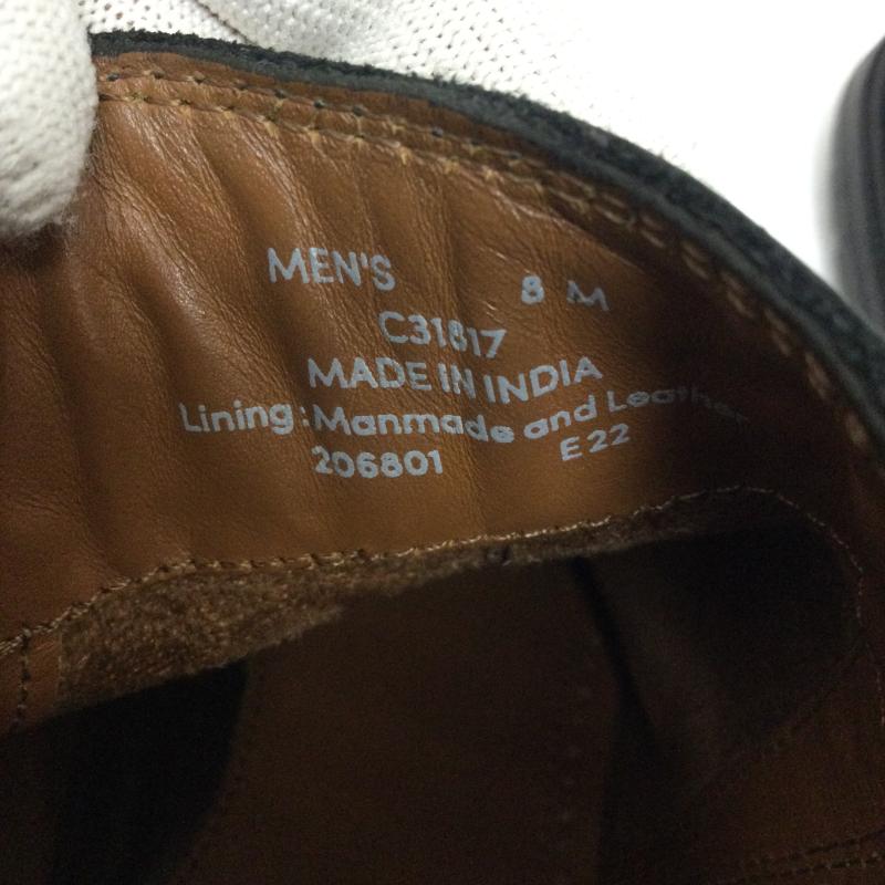 コールハーン COLE HAAN ブーツ ショートブーツ COLE HAAN C31817 ワーナーグランド WATER PROOF チェルシー サイドゴア ブーツ 25.5cm 黒 / ブラック / black メンズ USED 古着 中古 50162210