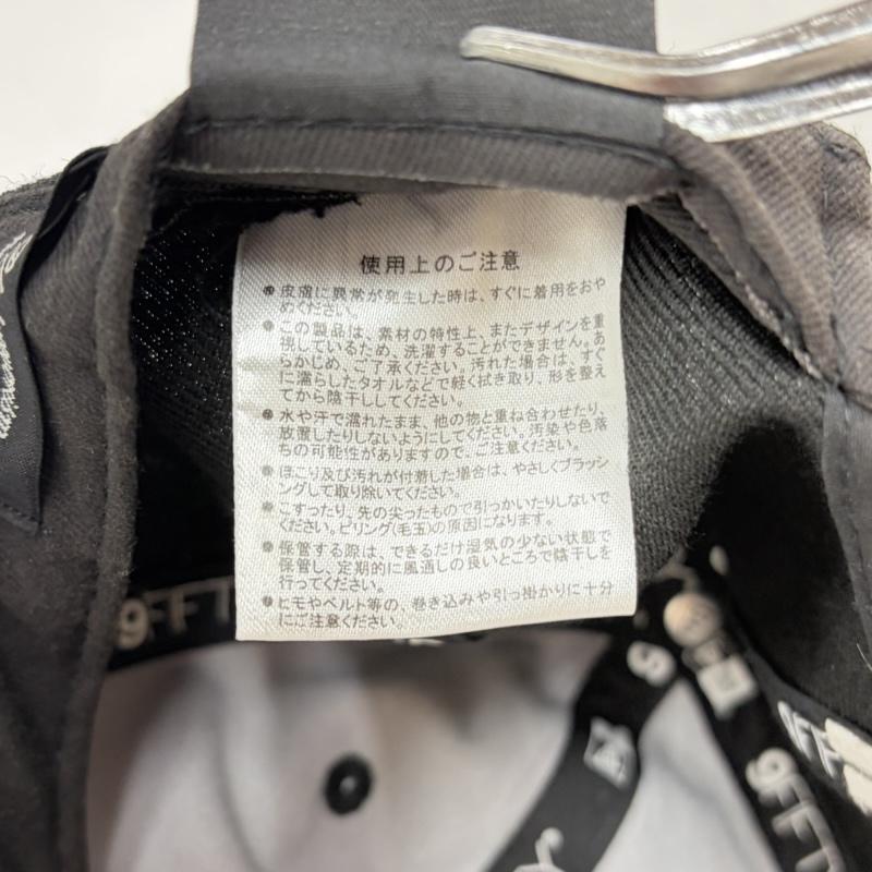 アンダーカバー UNDERCOVER 帽子 キャップ NEW ERA ニューエラ コラボ キャップ スナップバック ロゴ 刺繍 - ロゴ、文字 X 刺繍 黒 / ブラック / black X 白 / ホワイト / white メンズ USED 古着 中古 50162213