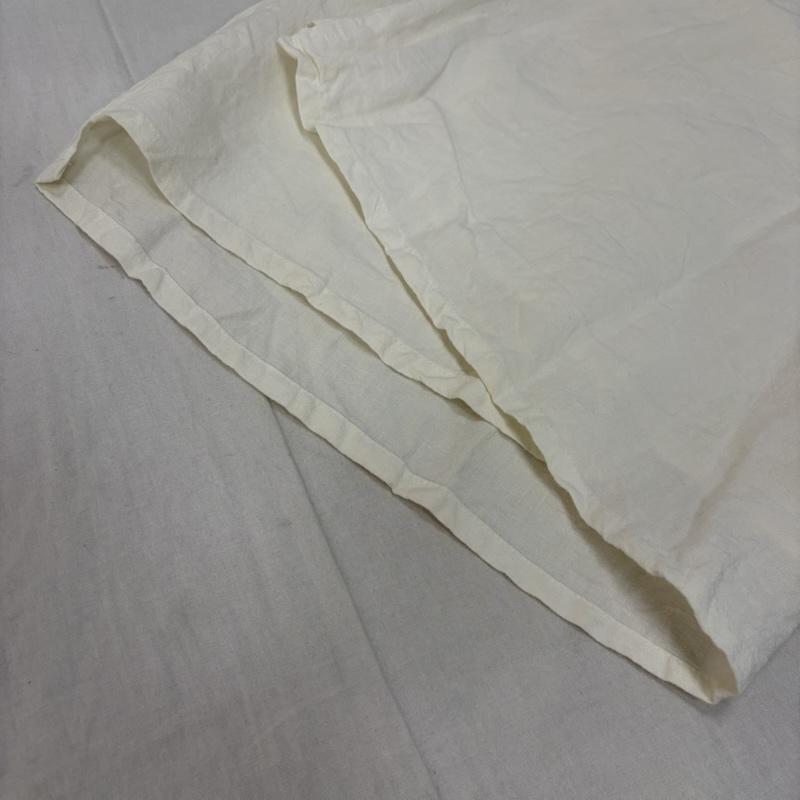 古着 USED シャツ、ブラウス 半袖 工房蟻 蟻工房 リネンブラウス フレンチスリーブ ワイドシルエット white - 無地 白 / ホワイト / white レディース USED 古着 中古 50162218