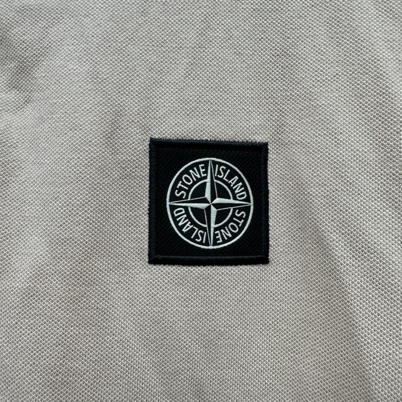 ストーンアイランド STONE ISLAND ポロシャツ 半袖 ロゴ 刺繍 ポロ シャツ K1S1522002SCS0017 M 桃 / ピンク / pink メンズ USED 古着 中古 50162280
