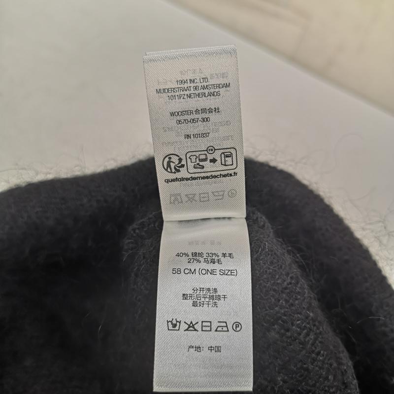 シュプリーム Supreme 帽子 ニット帽 Mohair Beanie ニット キャップ - 黒 / ブラック / black メンズ USED 古着 中古 50162322
