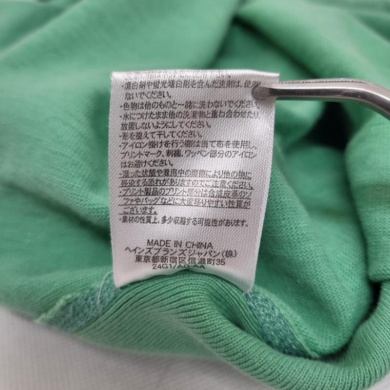 エクストララージ XLARGE Tシャツ 半袖 コラボ チャンピョン グリーン コットン C8-M324 M M 緑 / グリーン / green メンズ USED 古着 中古 50162360