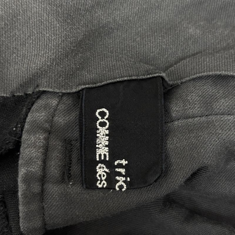 トリココムデギャルソン tricot COMME des GARSONS ボトムス ボトムス ノータック トラウザー パンツ - 黒 / ブラック / black メンズ USED 古着 中古 50162390