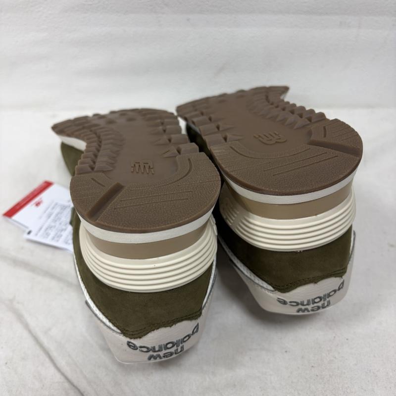 ニューバランス New Balance スニーカー スニーカー U5742RG スウェード メッシュ スニーカー 28.0cm ロゴ、文字 カーキ / カーキ / khaki X ベージュ / ベージュ / beige メンズ USED 古着 中古 50162523