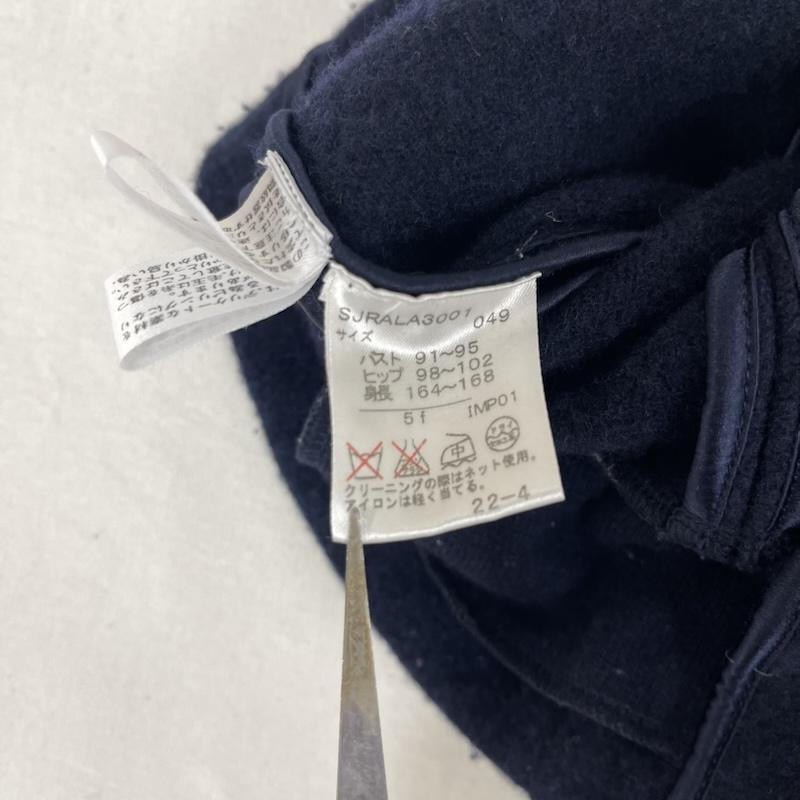 ラルフローレン RALPHLAUREN ジャケット、上着 ジャケット、ブレザー ショート丈 ウール テーラード ジャケット ニット ブレザー XL 紺 / ネイビー / navy レディース USED 古着 中古 50162548