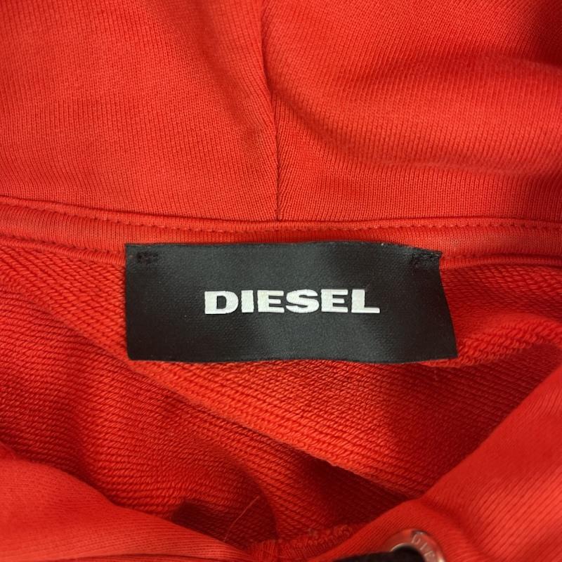 ディーゼル DIESEL パーカー 長袖 S-GIR-HOOD-A1 DDDR グラフィック プリント プルオーバー パーカー XL 赤 / レッド / red メンズ USED 古着 中古 50162572