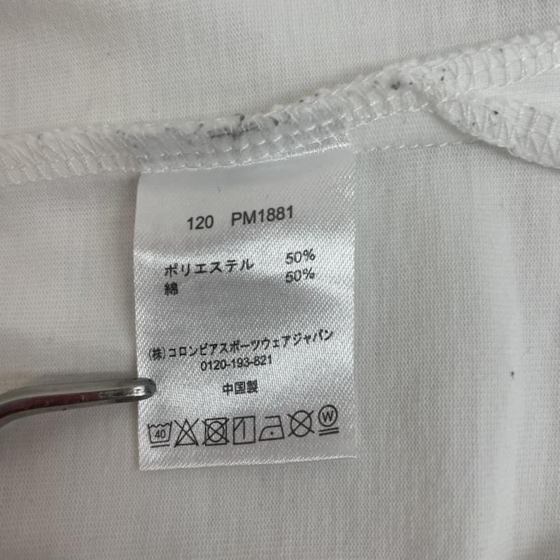 コロンビア Columbia Tシャツ 長袖 ロンT 袖ロゴ レタリング バック プリント ロゴ L 無地 X ロゴ、文字 X プリント 白 / ホワイト / white メンズ USED 古着 中古 50162640