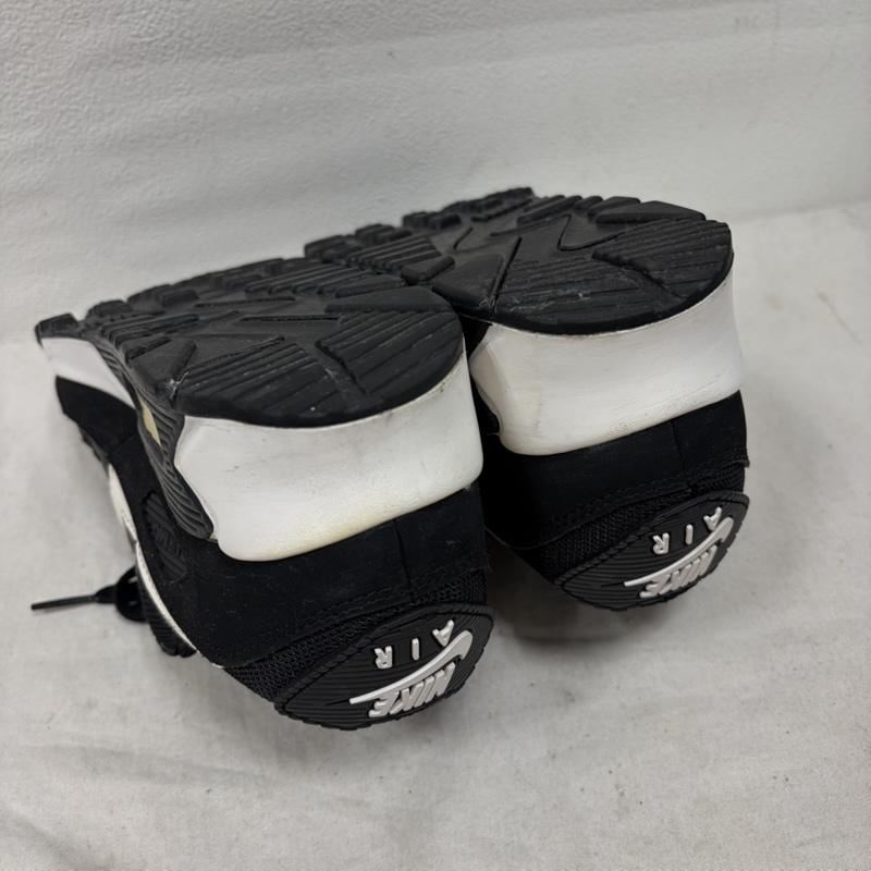 ナイキ NIKE スニーカー スニーカー AIR MAX 90 スニーカー CQ2560-001 エアマックス 24.5cm ロゴ、文字 黒 / ブラック / black X 白 / ホワイト / white レディース USED 古着 中古 50162642