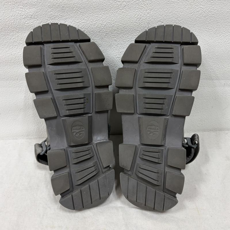 シャカ SHAKA サンダル サンダル ミリタリー ストラップ スポーツ サンダル CHILL OUT SF SK-185 24.0cm ロゴ、文字 灰 / グレー / gray レディース USED 古着 中古 50162644