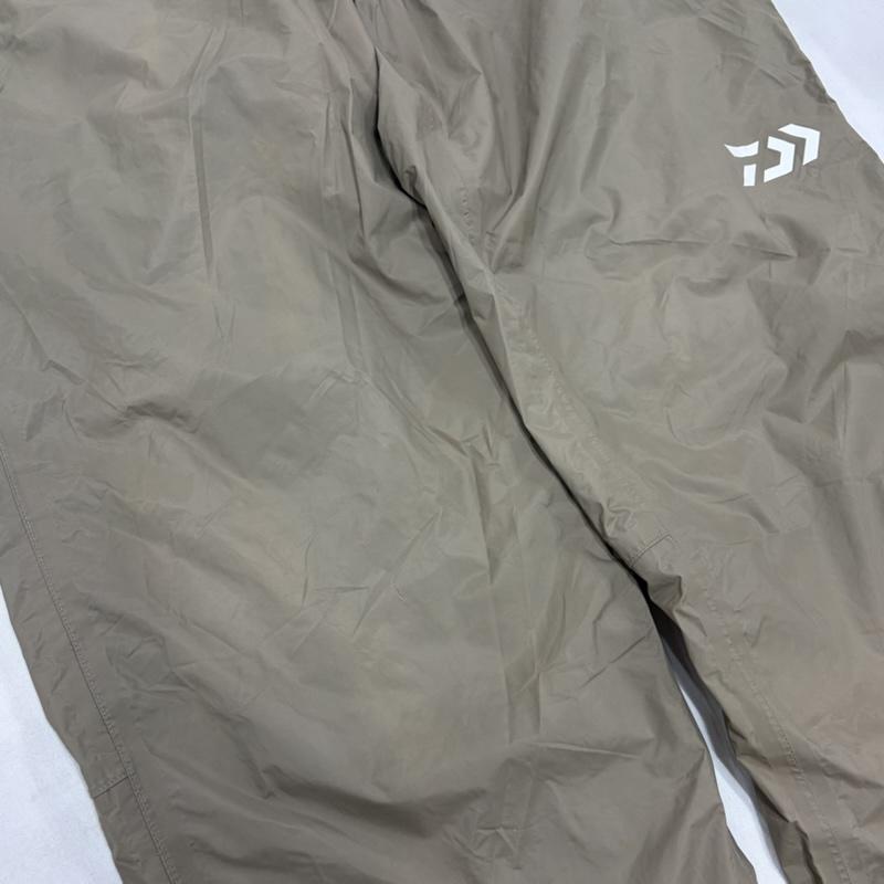 ダイワ DAIWA ジャケット、上着 ジャンパー、ブルゾン ハイブリッド レインマックス ウェア セットアップ ナイロン DR-3606 XXL ロゴ、文字 X プリント 黄緑 / イエローグリーン / X ベージュ / ベージュ / beige メンズ USED 古着 中古 50163033