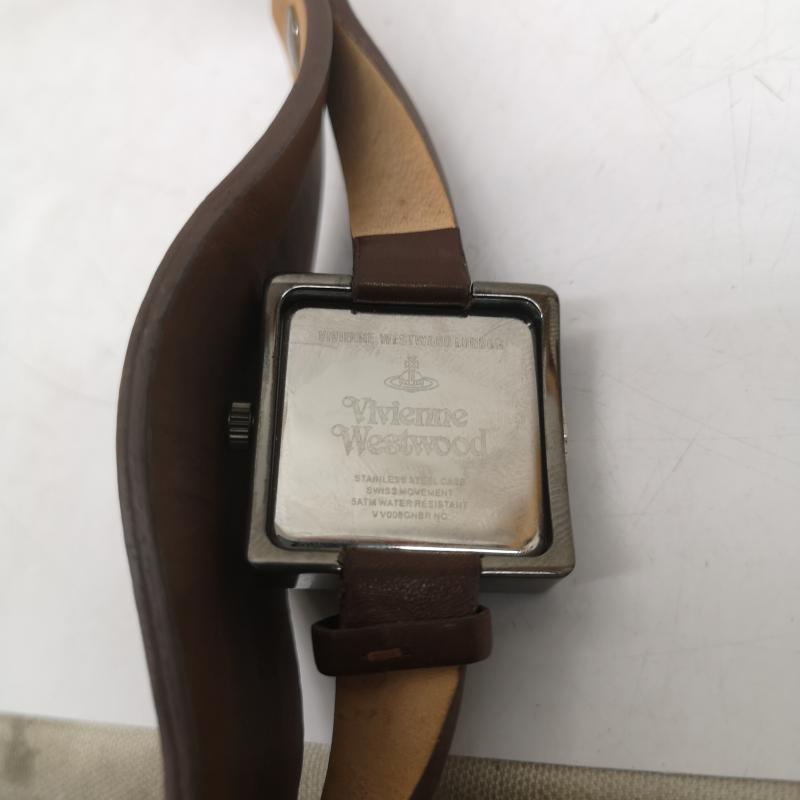 ヴィヴィアンウエストウッド Vivienne Westwood 腕時計 アナログ(クォーツ式) アナログ 腕時計 オーブ スクエア - 茶 / ブラウン / brown レディース USED 古着 中古 50163052