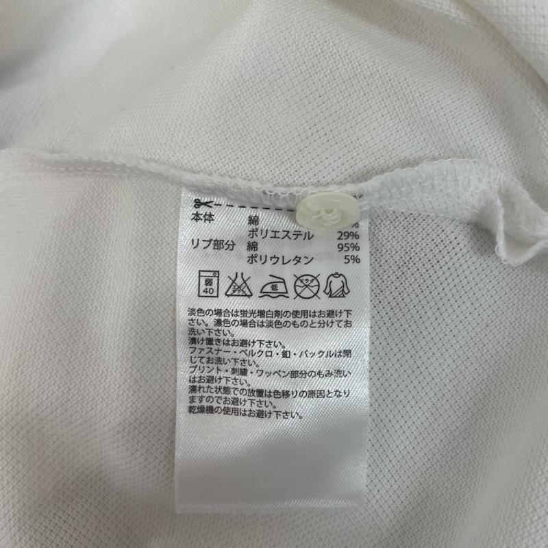 アディダス adidas ポロシャツ 半袖 ポロシャツ ゴルフ ウェア 半袖 ブランド ワンポイント ロゴ 刺繍 L 無地 X ワンポイント X ロゴ、文字 白 / ホワイト / white X 赤 / レッド / red メンズ USED 古着 中古 50163106