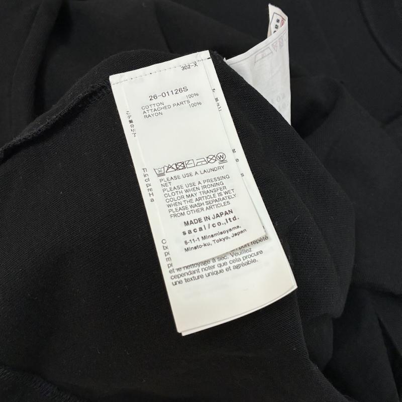サカイ Sacai Tシャツ 半袖 26ss geoff sacai by Geoff Mcfetridge Embroidery T-Shirt 26-01126S タグ付き 定価¥24,200 4 メンズ USED 古着 中古 50163180