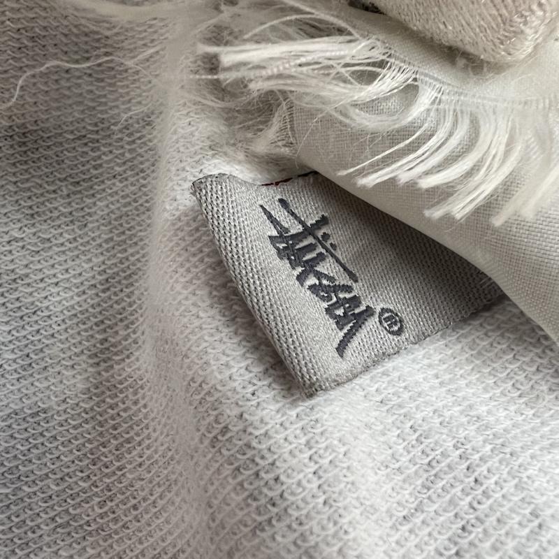 ステューシー STUSSY Tシャツ 七分袖 00s グラフィック フォト Tシャツ ラグラン オールド L 白 / ホワイト / white X 茶 / ブラウン / brown メンズ USED 古着 中古 50163207