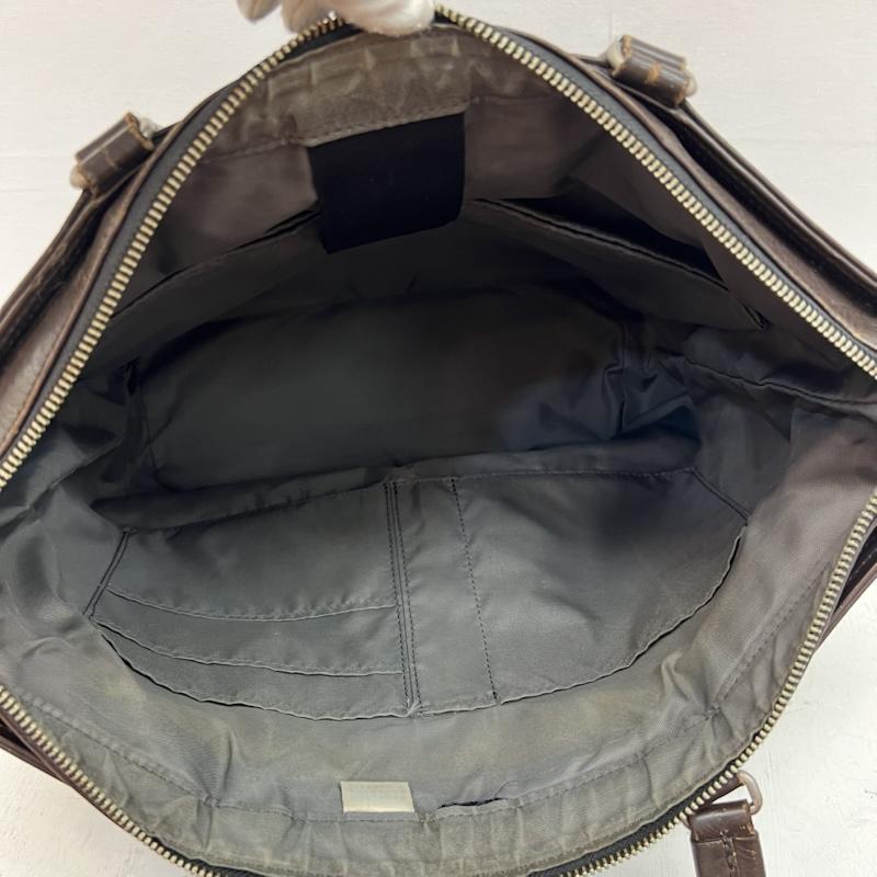 ポーター PORTER トートバッグ トートバッグ BLEND レザー トートバッグ - 黒 / ブラック / black X 茶 / ブラウン / brown メンズ USED 古着 中古 50163284