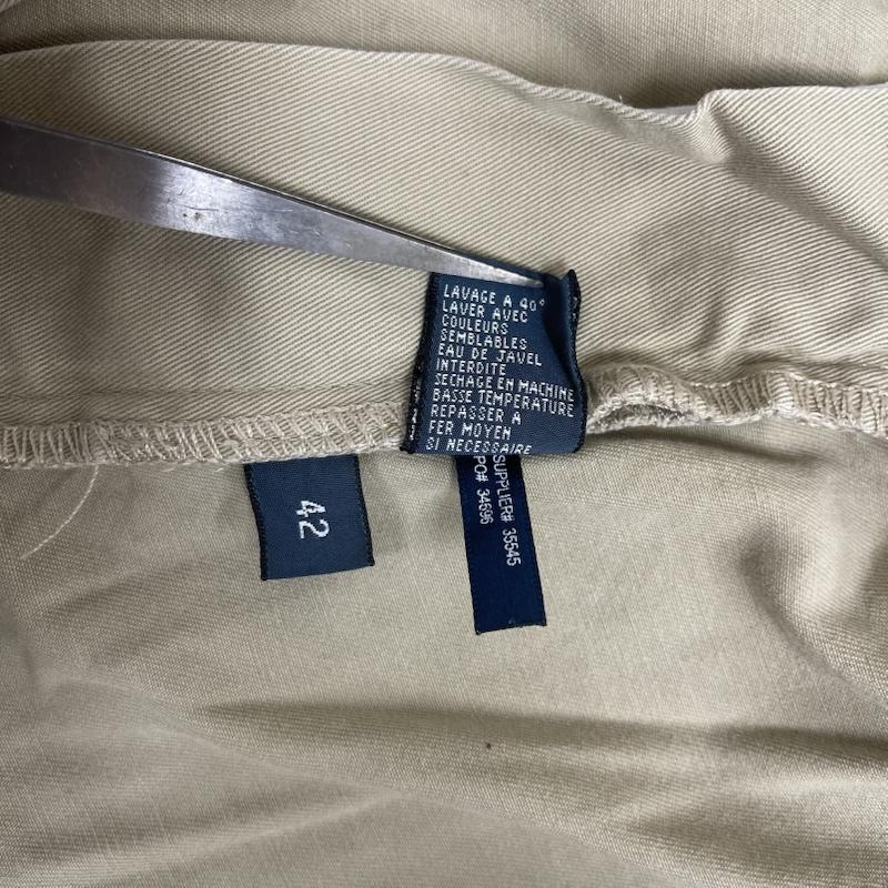 ポロバイラルフローレン Polo by RALPH LAUREN パンツ ショートパンツ ワイド バギー シルエット ビッグサイズ ショート パンツ 42 ベージュ / ベージュ / beige メンズ USED 古着 中古 50163361