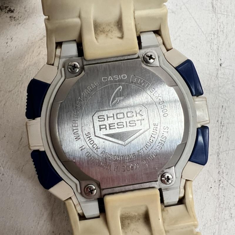ジーショック G-SHOCK 腕時計 デジタル GLX-5500 G-LIDE デジタル 腕時計 - 白 / ホワイト / white メンズ USED 古着 中古 50163546