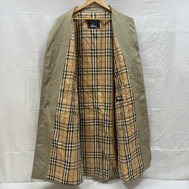 バーバリー BURBERRY コート コート一般 90s 裏ノバチェック ステンカラー コート - メンズ USED 古着 中古 50163563
