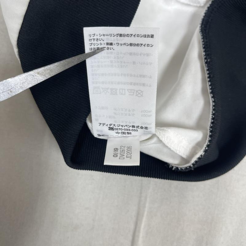 アディダス adidas ジャケット、上着 ジャンパー、ブルゾン ウインド ジャケット ロゴ ジップアップ アウター dv0972 白 / ホワイト / white メンズ USED 古着 中古 50163568