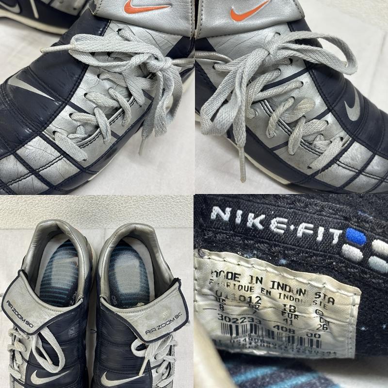 ナイキ NIKE スニーカー スニーカー AIR ZOOM TOTAL90 エアズーム トータル90 サッカー シューズ スニーカー 26.0cm メンズ USED 古着 中古 50163638