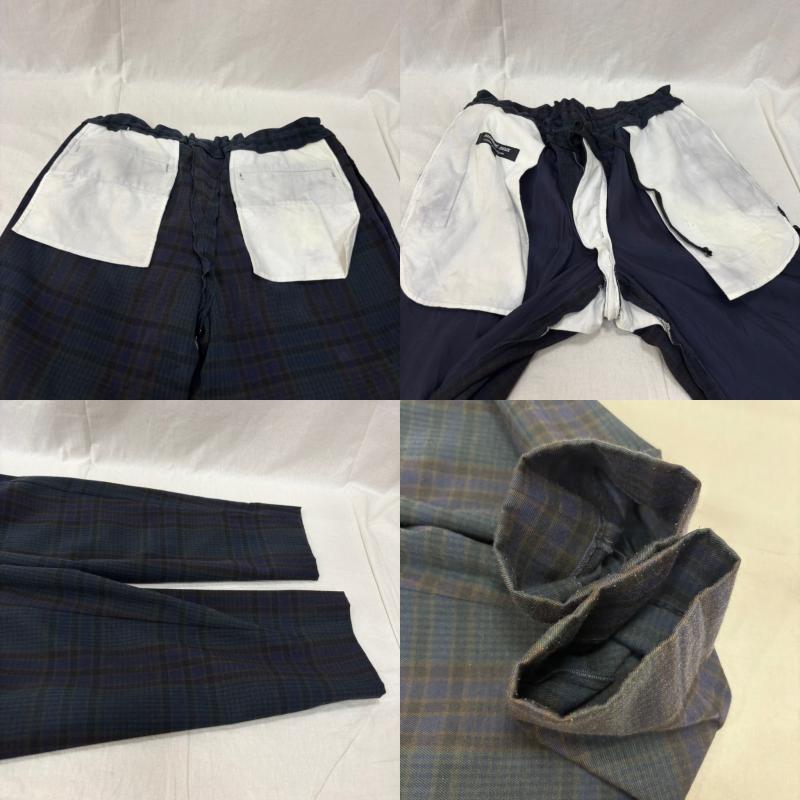 コムデギャルソンオムドゥ COMME des GARCONS HOMME DEUX スーツ スーツ セットアップ クレイジーパターン 切替4Bジャケット コムデギャルソンオムドゥ 2019aw AD2019 - メンズ USED 古着 中古 50163667