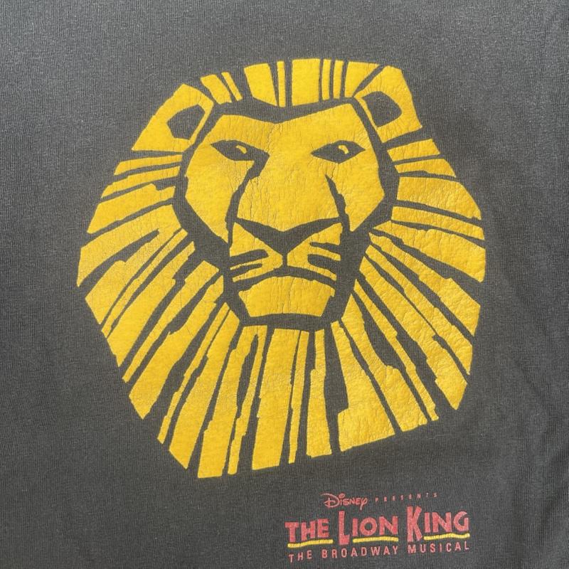 古着 USED Tシャツ 長袖 90s ディズニー ライオン・キング ヴィンテージ プリント Tシャツ 黒 / ブラック / black メンズ USED 古着 中古 50163721