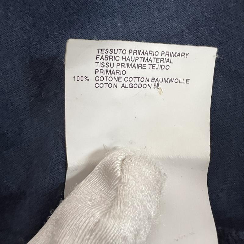メゾン マルジェラ Maison Margiela Tシャツ 半袖 10 バックロゴ Tシャツ 46 紺 / ネイビー / navy メンズ USED 古着 中古 50163785