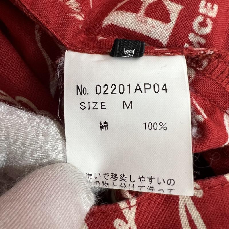 ヒステリックグラマー HYSTERIC GLAMOUR ボトムス ボトムス ガール WHISKY 総柄 テーパードパンツ 02201AP04 M 赤 / レッド / red メンズ USED 古着 中古 50163792