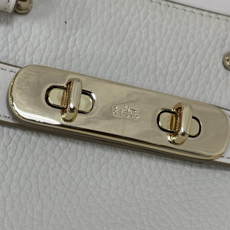 コーチ COACH ハンドバッグ ハンドバッグ コーチ 2way ハンドバッグ ショルダーバッグ アイボリー 34816 スワッガー27 キャリオール - レディース USED 古着 中古 50163810