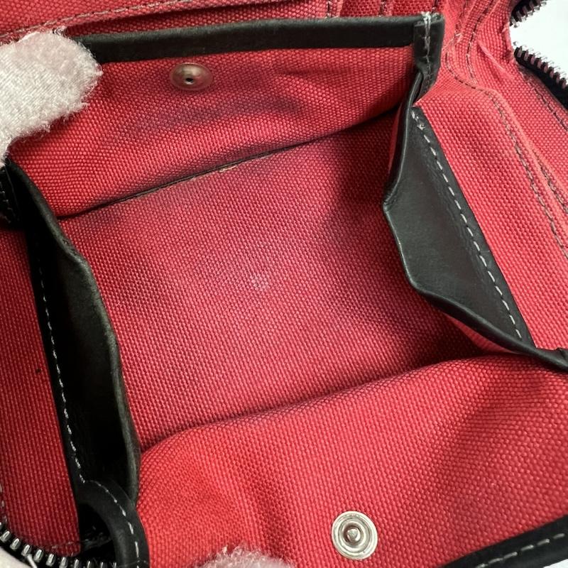 ディーゼル DIESEL 財布 長財布 ウエスタン スタッズ レザーウォレット y2k 00s - 黒 / ブラック / black X 灰 / グレー / gray メンズ USED 古着 中古 50163821