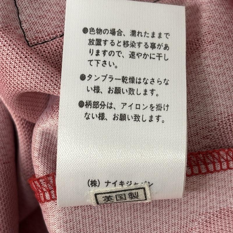 ナイキ NIKE ポロシャツ 半袖 90年代 ビンテージ UK製 ナイロン ポロシャツ ナンバリング17 90s VINTAGE L メンズ USED 古着 中古 50163838