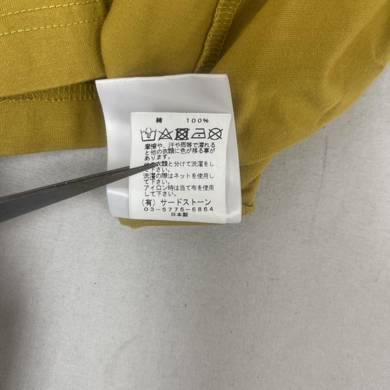 ニルズ NILoS Tシャツ 半袖 日本製 NIL BIG T-SHIRT グラフィック ロゴ プリント Tシャツ 1 マスタード / マスタード / メンズ USED 古着 中古 50163877