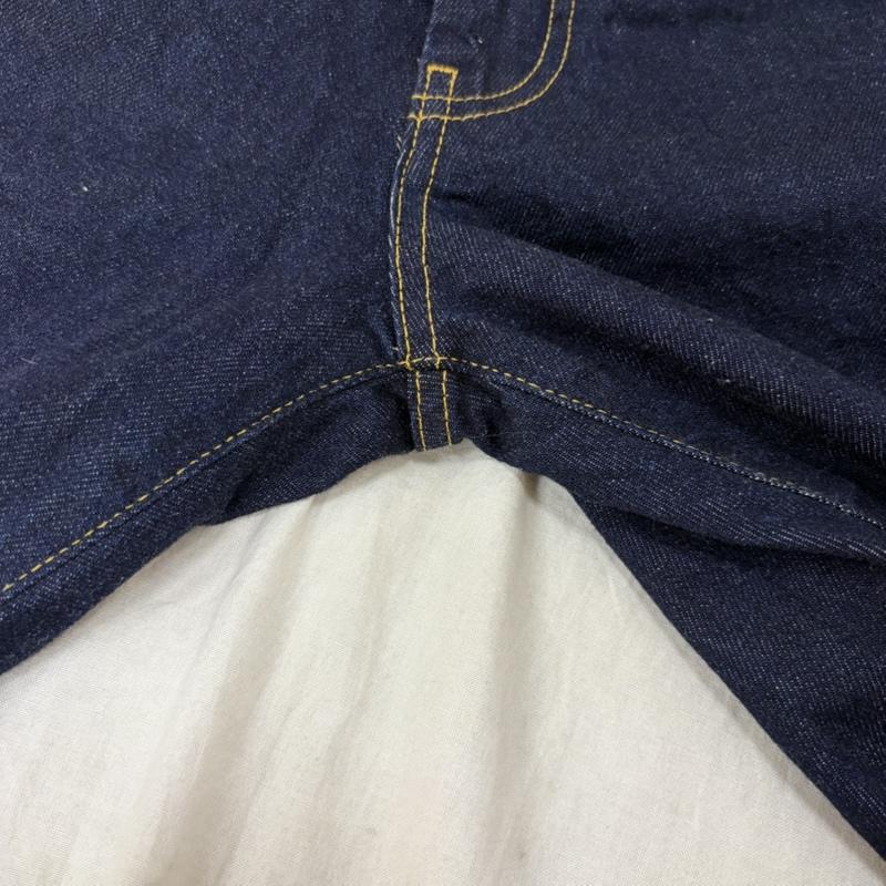 古着 USED パンツ デニム、ジーンズ sasanqua by trees AN-106 ルーズテーパードデニム インディゴ 1 12オンス 1 無地 インディゴ / インディゴ / Indigo レディース USED 古着 中古 50163907