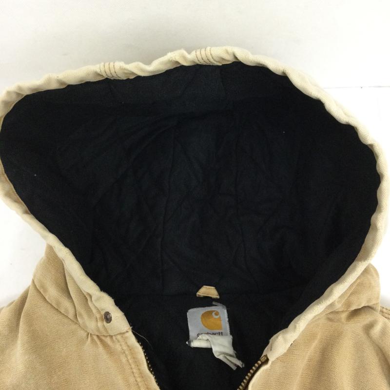 カーハート Carhartt ジャケット、上着 ジャンパー、ブルゾン Carhartt カーハート アクティブジャケット ダックフルジップパーカー - 無地 ベージュ / ベージュ / beige メンズ USED 古着 中古 50163917