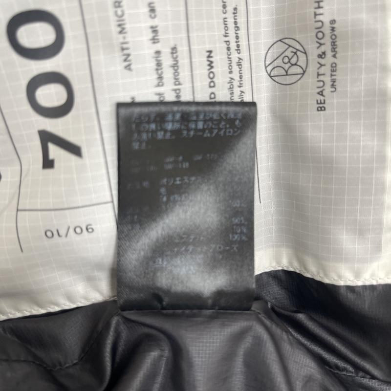 ビューティアンドユースユナイテッドアローズ BEAUTY&YOUTH UNITED ARROWS ジャケット、上着 ダウンジャケット 日本製 BY 小松マテーレ TW ジップアップ ダウン ジャケット アウター 紺 / ネイビー / navy メンズ USED 古着 中古 50163945