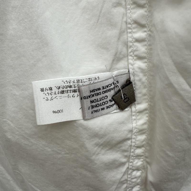 ボッテガヴェネタ BOTTEGA VENETA シャツ、ブラウス 長袖 イタリア製 コットン ワイ シャツ 50 白 / ホワイト / white メンズ USED 古着 中古 50163963