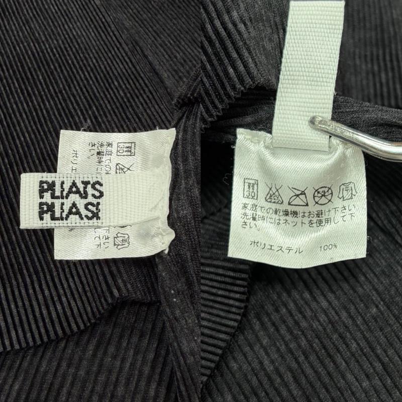 プリーツプリーズ PLEATS PLEASE カットソー 半袖 ISSEY MIYAKE イッセイミヤケ 半袖 プリーツ カットソー 3 無地 ダークグレー / ダークグレー / レディース USED 古着 中古 50163990