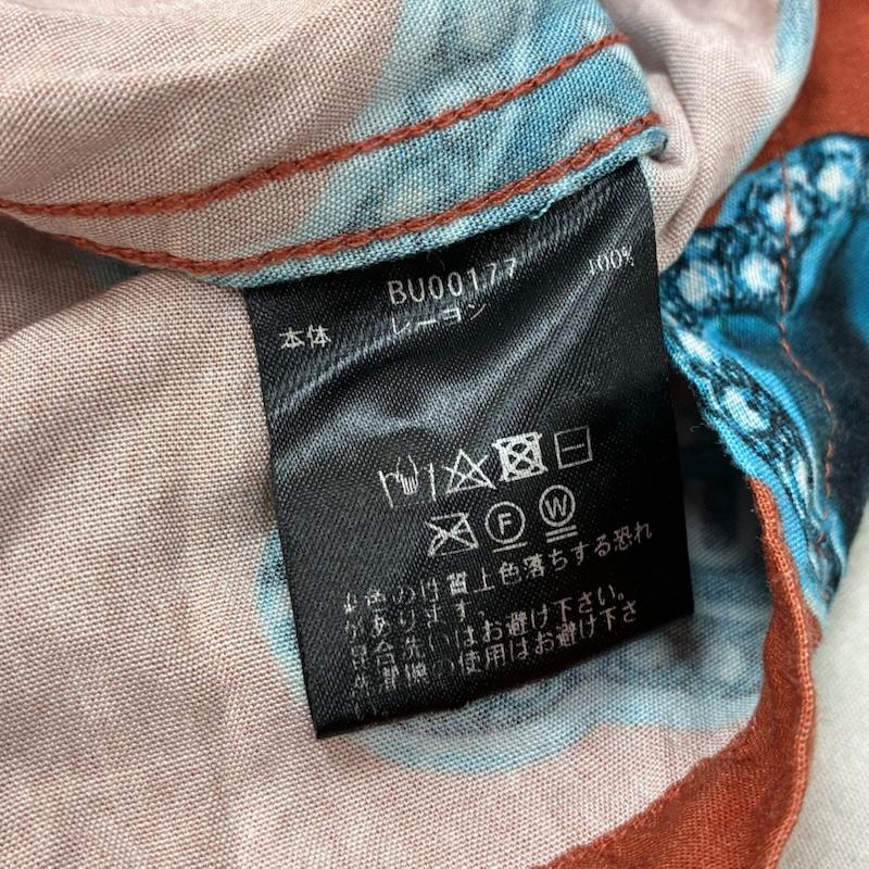 ハフ HUF シャツ、ブラウス 半袖 BONES S/S RESORT SHIRT オープンカラー レーヨン シャツ BU00177 M メンズ USED 古着 中古 50163999