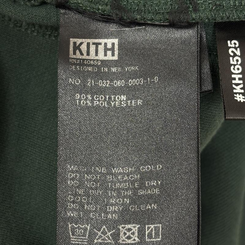 キス KITH パンツ ショートパンツ ロゴ 刺繍 鹿の子 ハーフ ショート パンツ ショーツ 21-032-060-0003-1-0 M メンズ USED 古着 中古 50164017