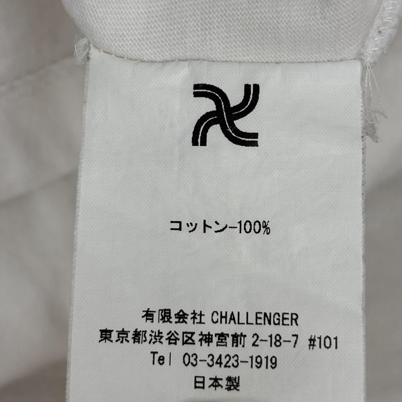 チャレンジャー CHALLENGER Tシャツ 半袖 2020 ロゴ プリント クルーネック 半袖 Tシャツ XL 白 / ホワイト / white メンズ USED 古着 中古 50164028