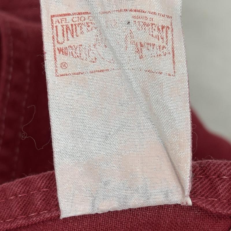 カーハート Carhartt サロペット・オーバーオール サロペット、オーバーオール crafted with pride タグ ワーク オーバーオール つなぎ - えんじ / ワインレッド / dark red メンズ USED 古着 中古 50164038