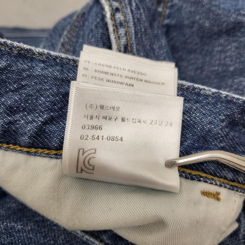 カーハート Carhartt パンツ デニム、ジーンズ ワークインプログレス W30 チュニジア製 30463.01.06.32 30インチ 青 / ブルー / blue メンズ USED 古着 中古 50164045